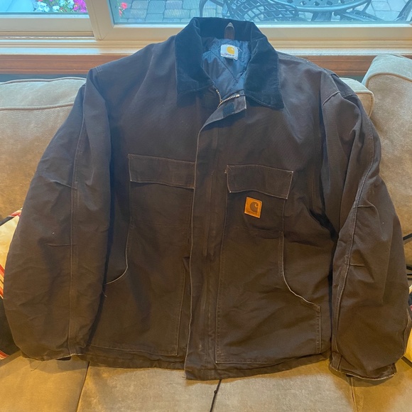 Carharrt Other - Men’s Carharrt Work Jacket 2XL, dark brown, heavy duty